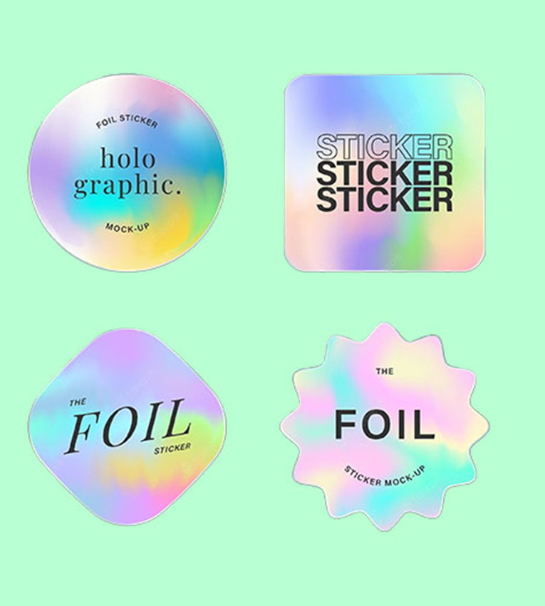 Custom Hologram Stickers